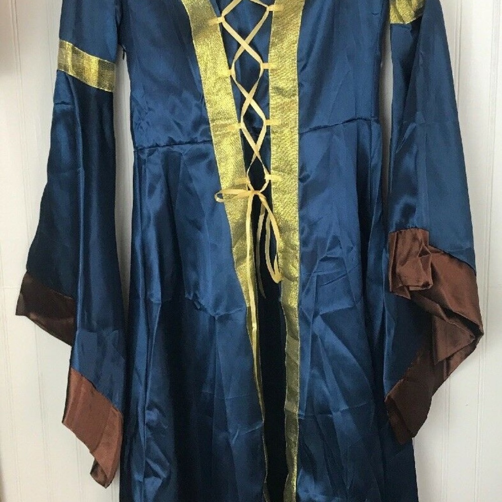 Hooded Cape Medieval Renaissance Dress Costume S